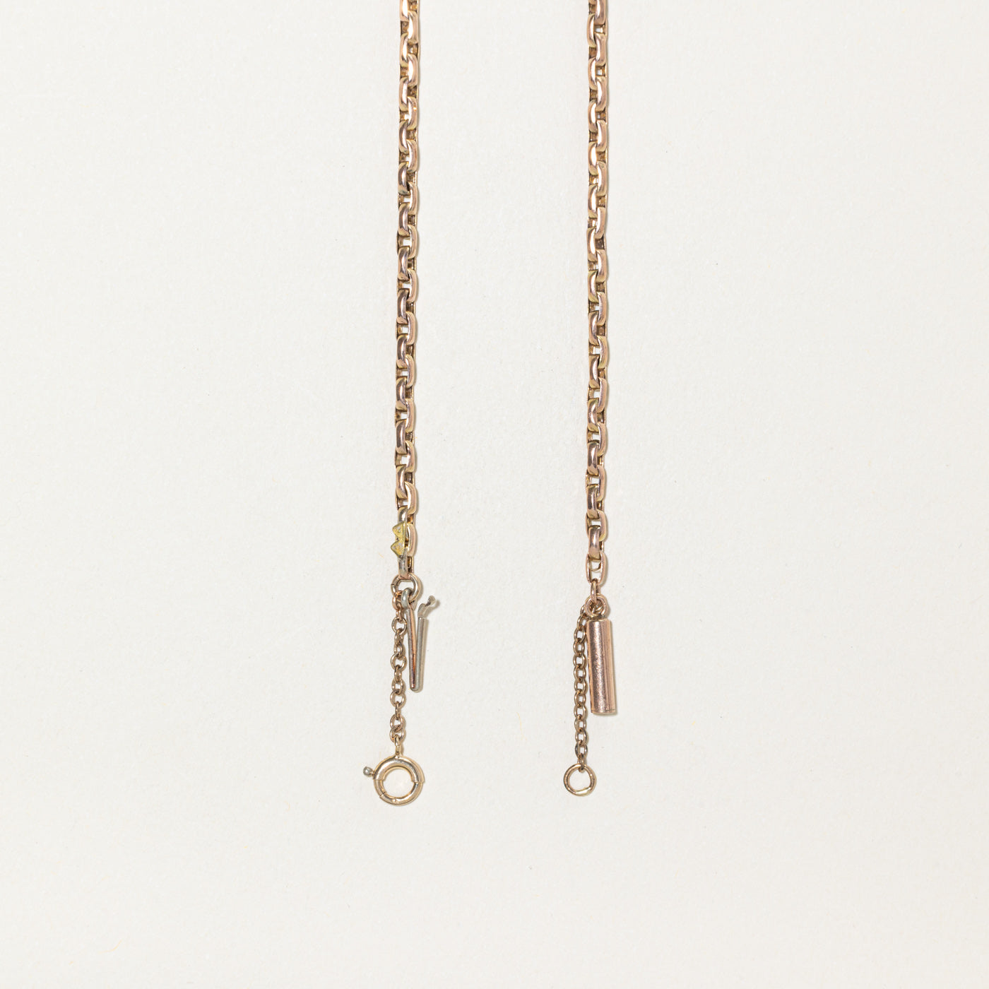 10k Yellow Gold Rolo Chain Necklace | 19"