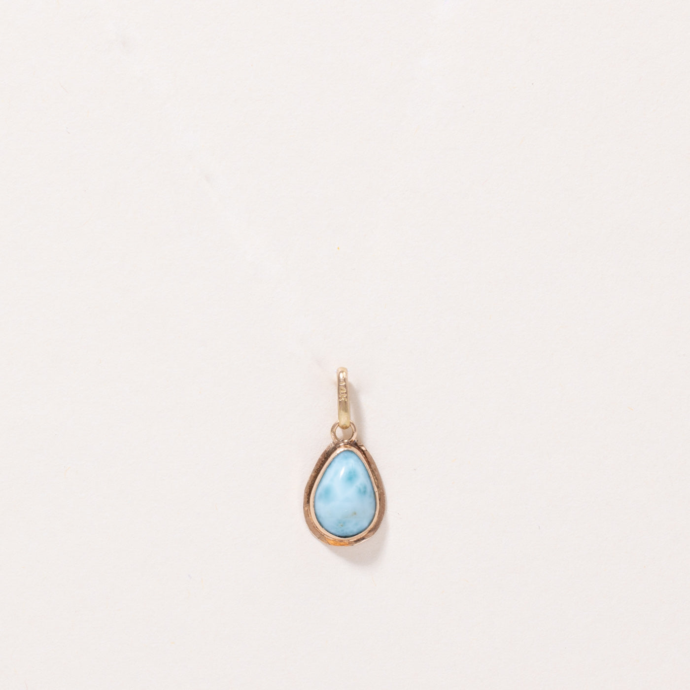 Pendentif en larimar | 1,50 ct | 