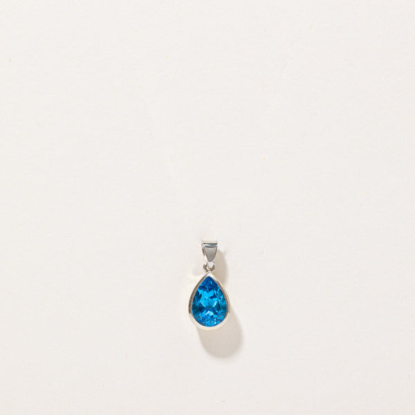 Blue Topaz Pendant | 3.45ct |