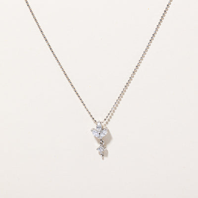 Diamond Pendant & Necklace | 0.48ctw | 16