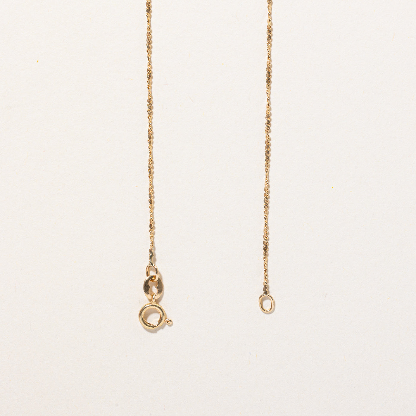 Diamond Scoop Pendant Necklace | 0.32ctw | 16