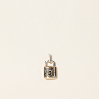 Diamond Lock Pendant | 0.03ctw |