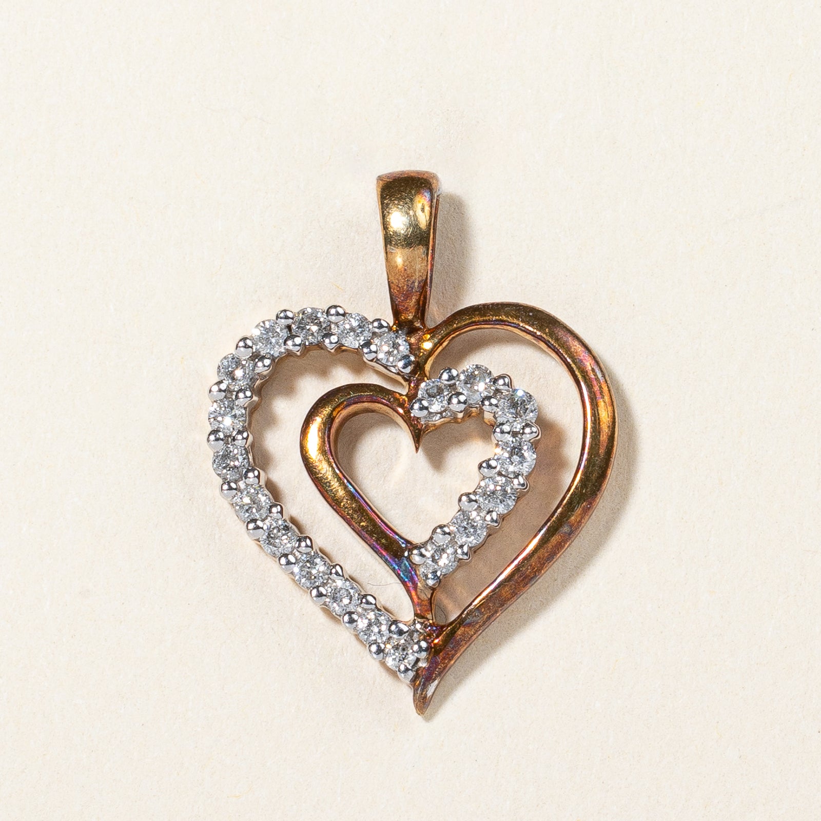 Diamond Heart Pendant | 0.20ctw |