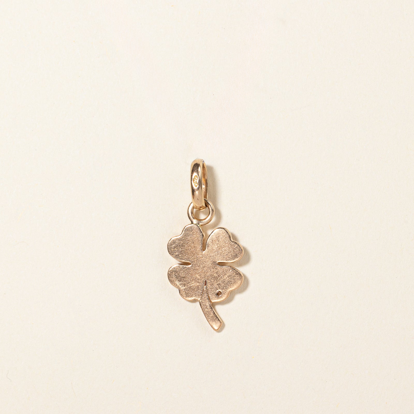 Diamond Four Leaf Clover Pendant | 0.01ct |