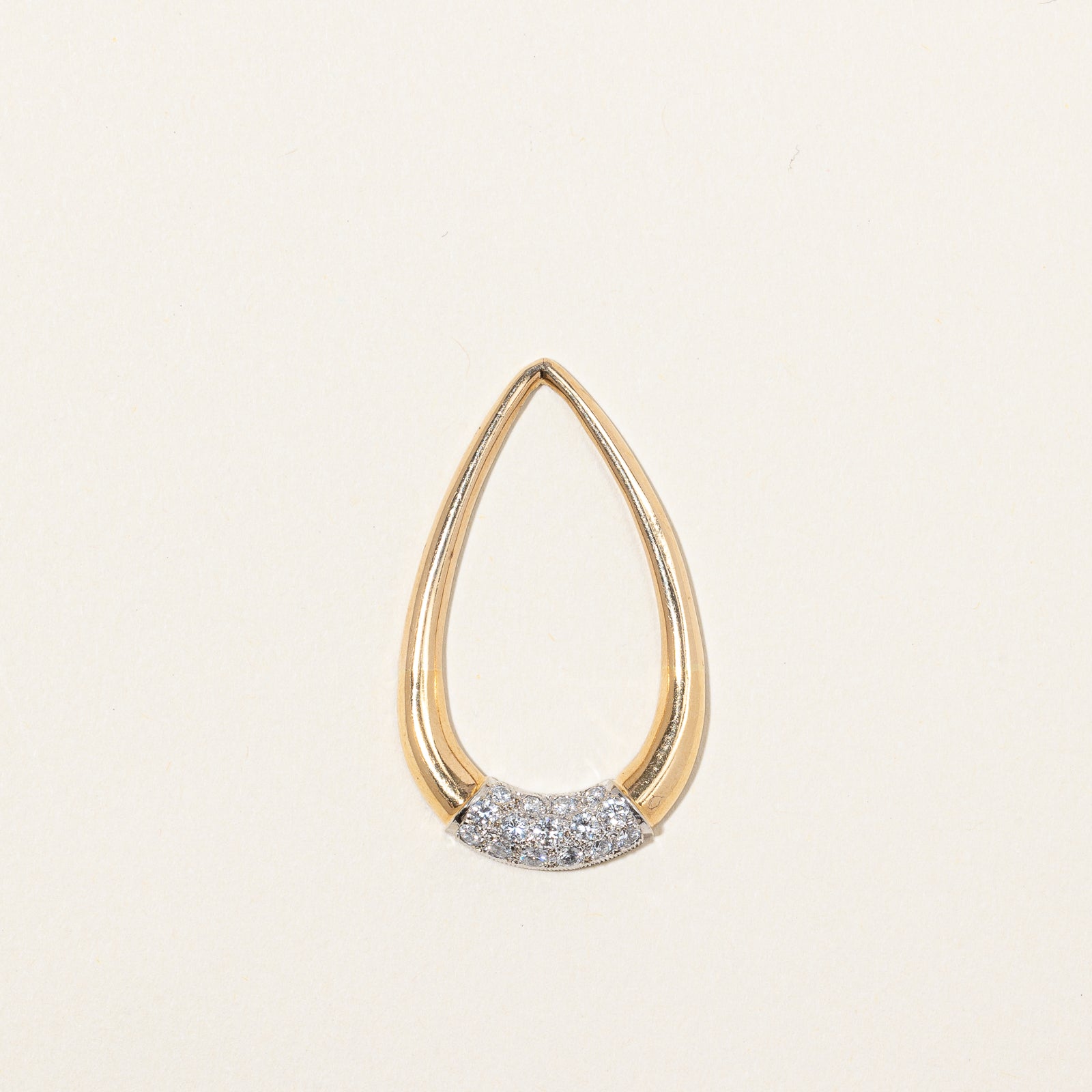 Diamond Teardrop Pendant | 0.60ctw |