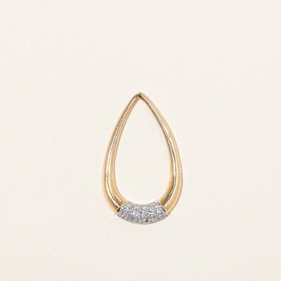 Diamond Teardrop Pendant | 0.60ctw |