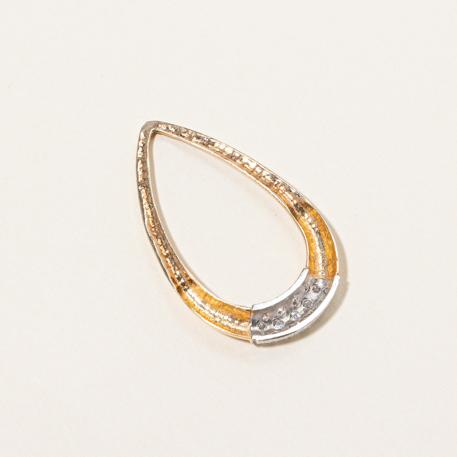 Diamond Teardrop Pendant | 0.60ctw |