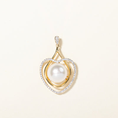 Pearl & Diamond Pendant | 0.28ctw |