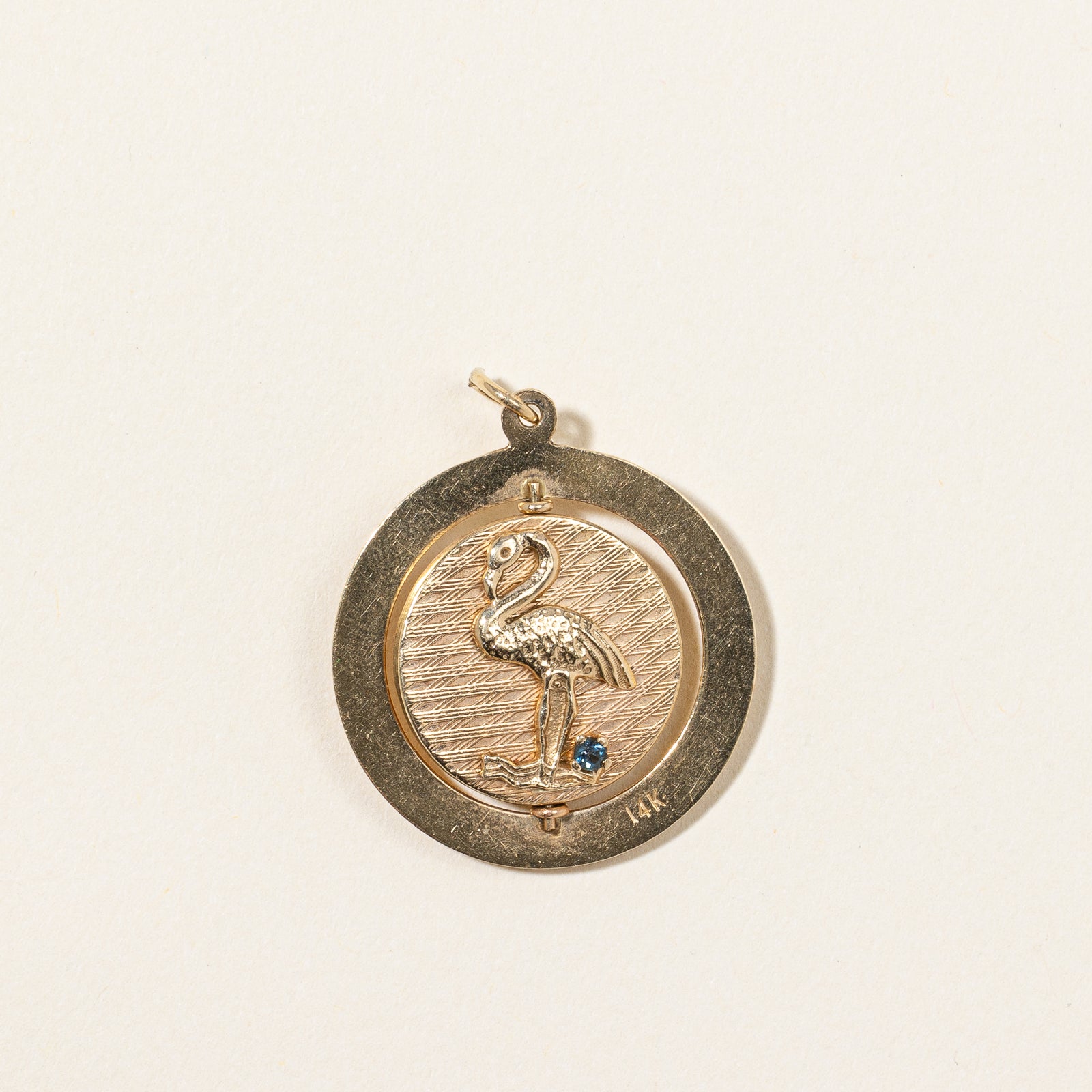 Pearl & Glass Florida Turning Charm | 0.08ctw |