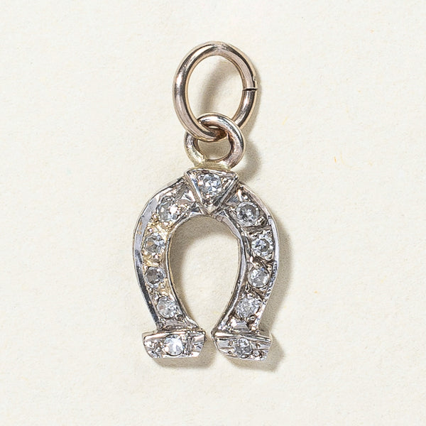 Diamond Horseshoe Pendant | 0.11ctw |