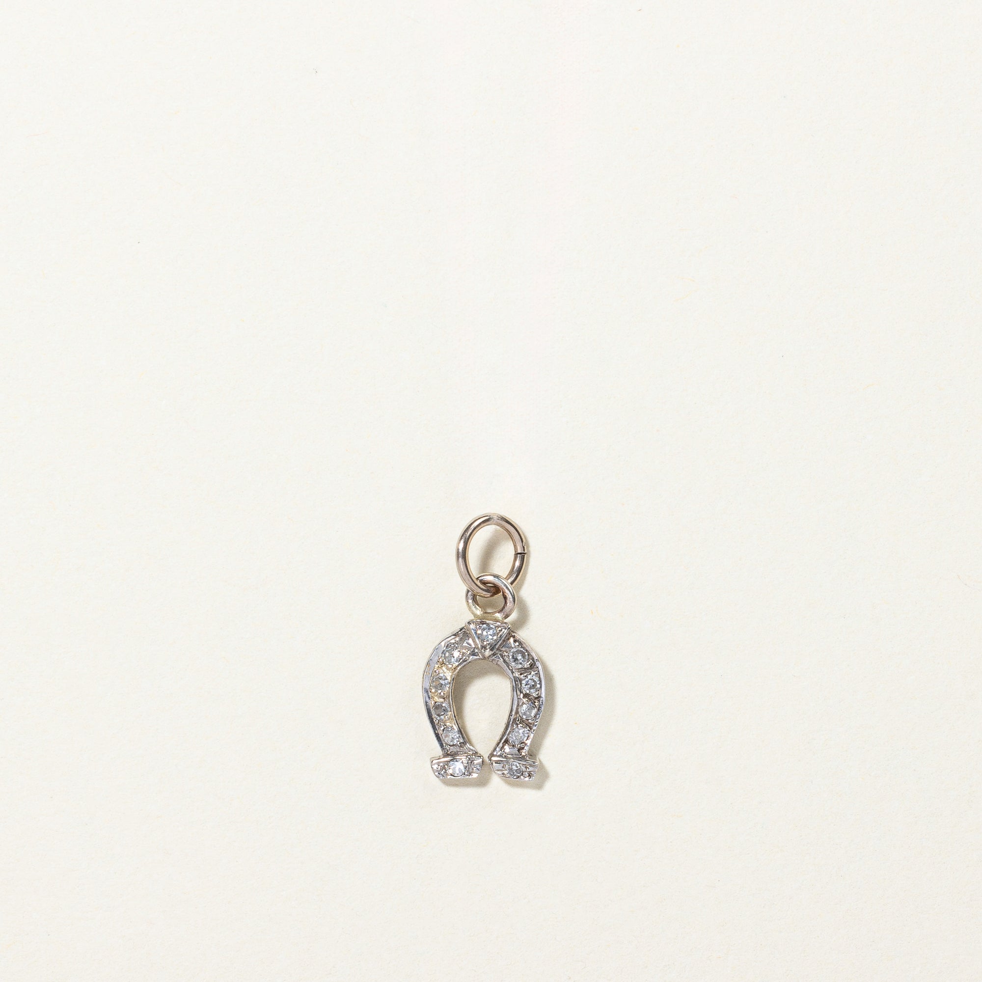 Diamond Horseshoe Pendant | 0.11ctw |