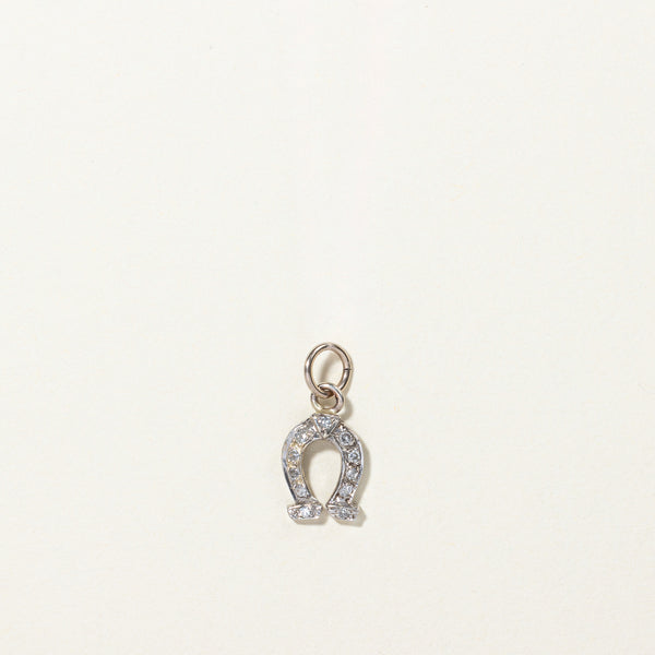 Diamond Horseshoe Pendant | 0.11ctw |