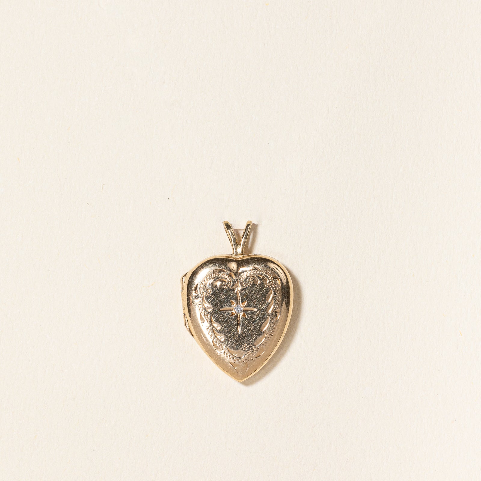 Diamond Heart Locket | 0.005ct |