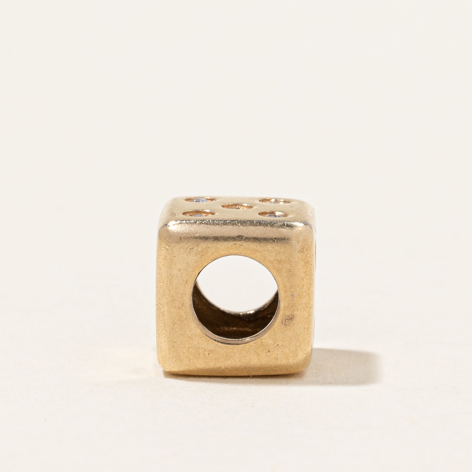 Diamond Dice Charm | 0.038ctw |