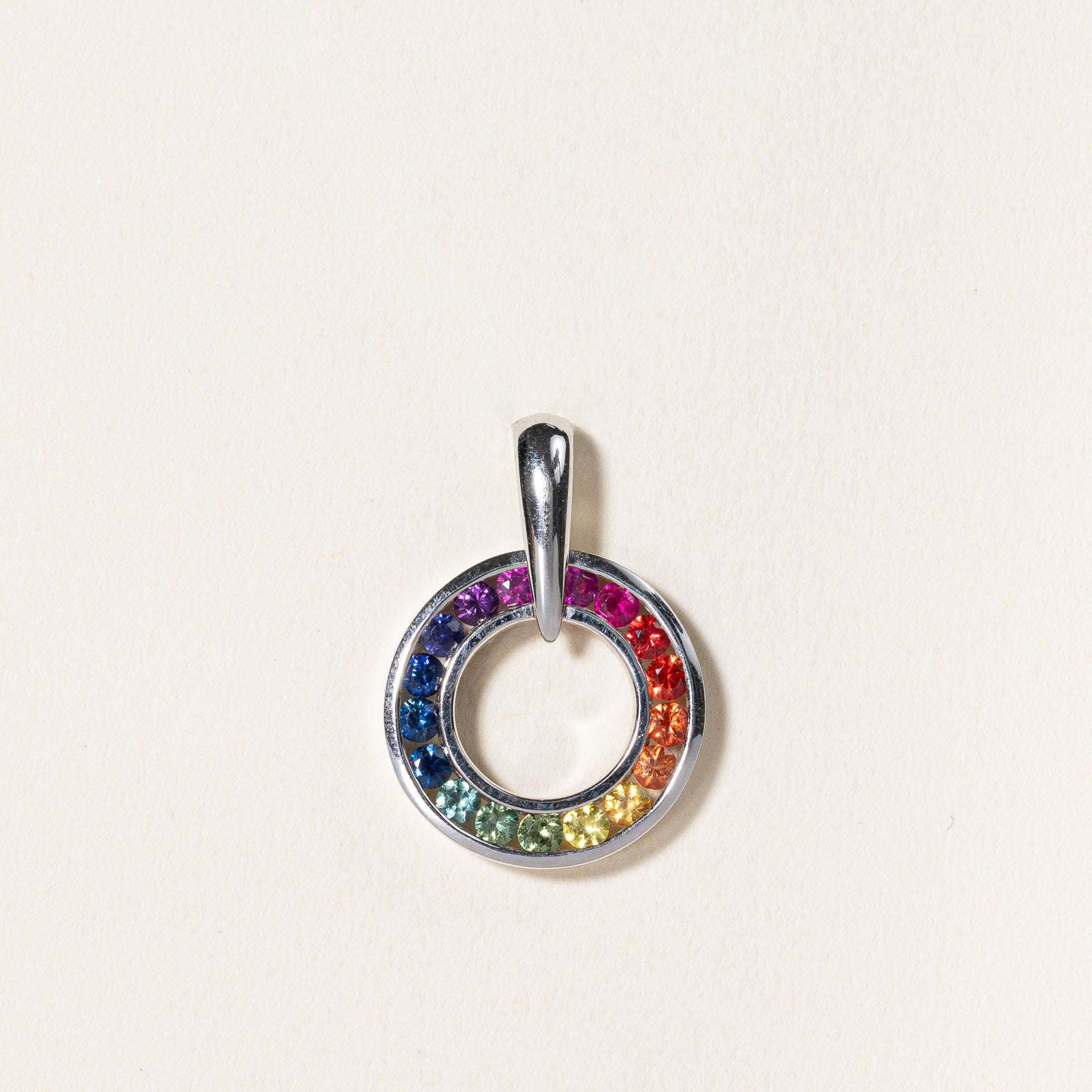 Rainbow Sapphire Pendant | 1.30ctw |