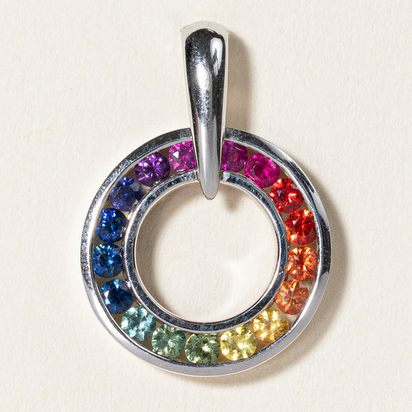 Rainbow Sapphire Pendant | 1.30ctw |