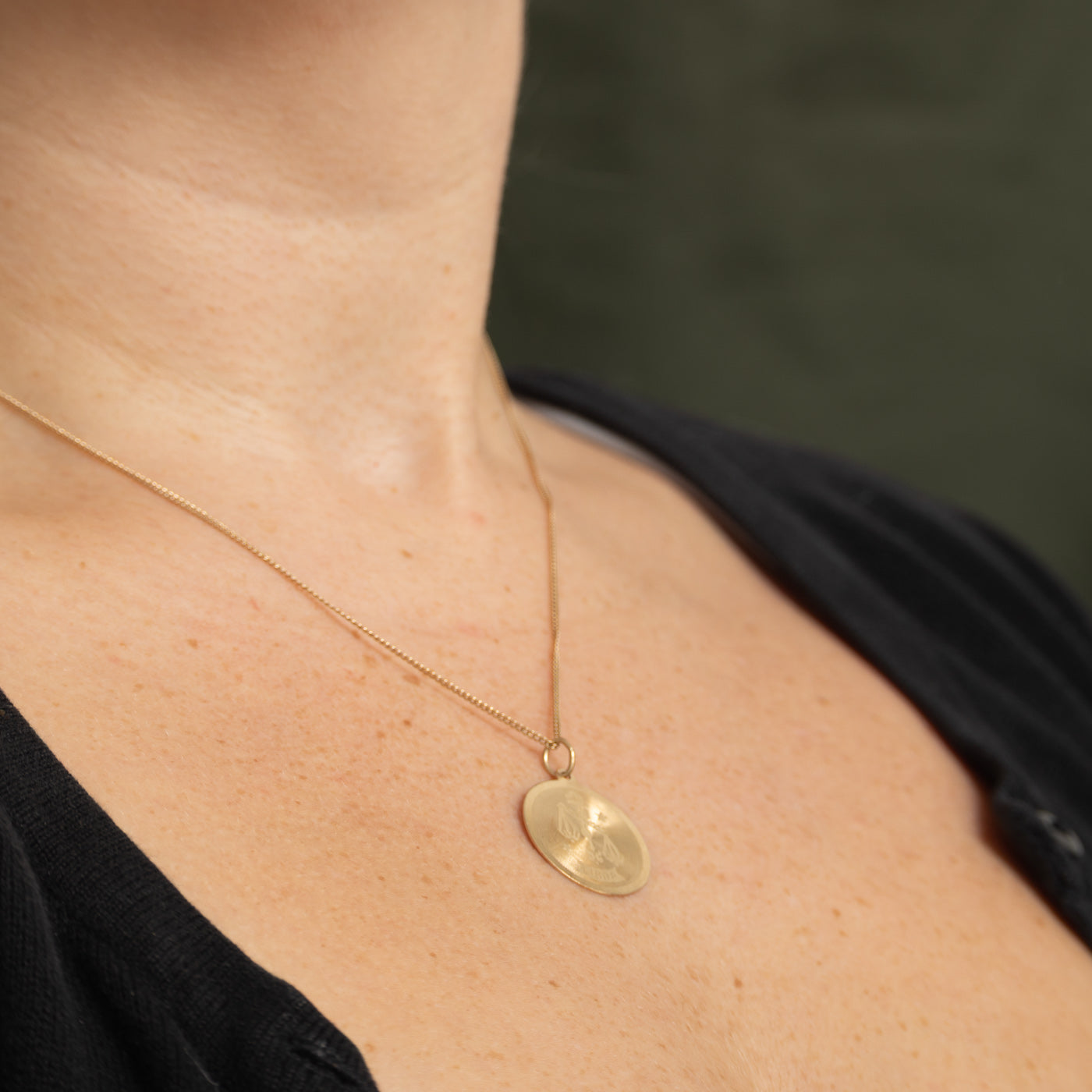 14k Yellow Gold Libra Zodiac Charm