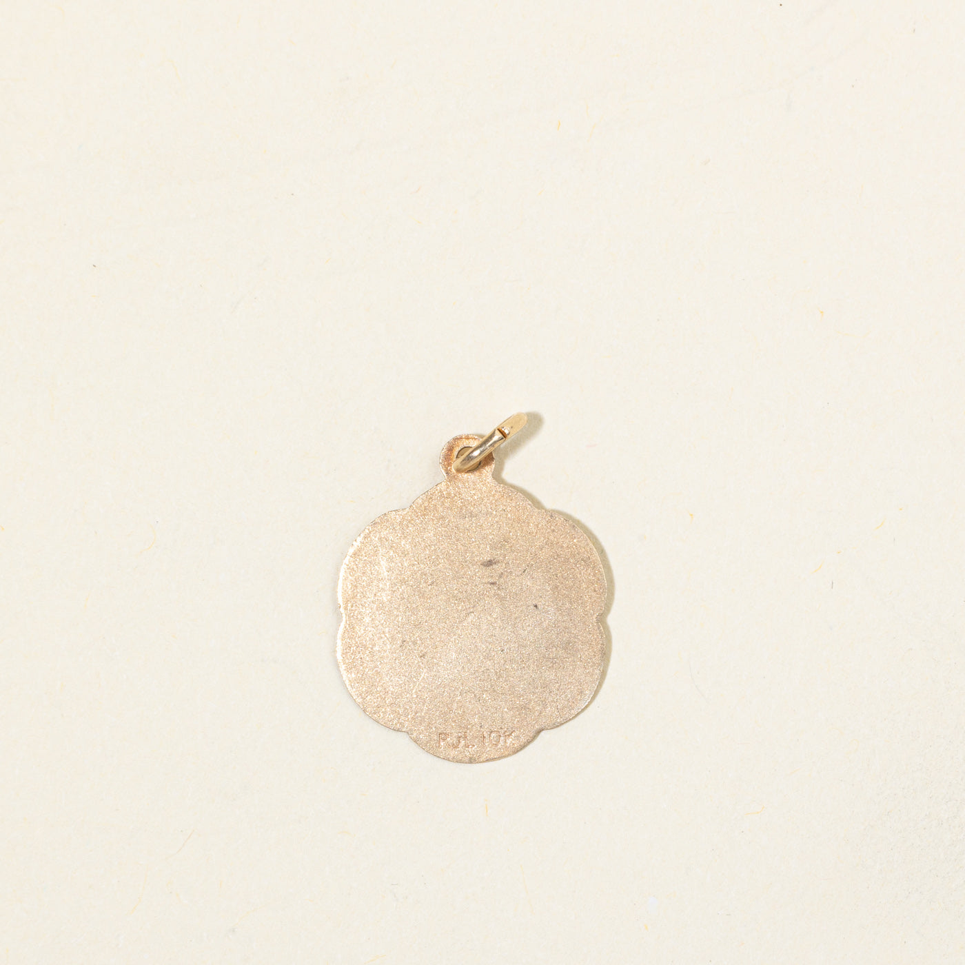 10k Yellow Gold Virgo Zodiac Charm