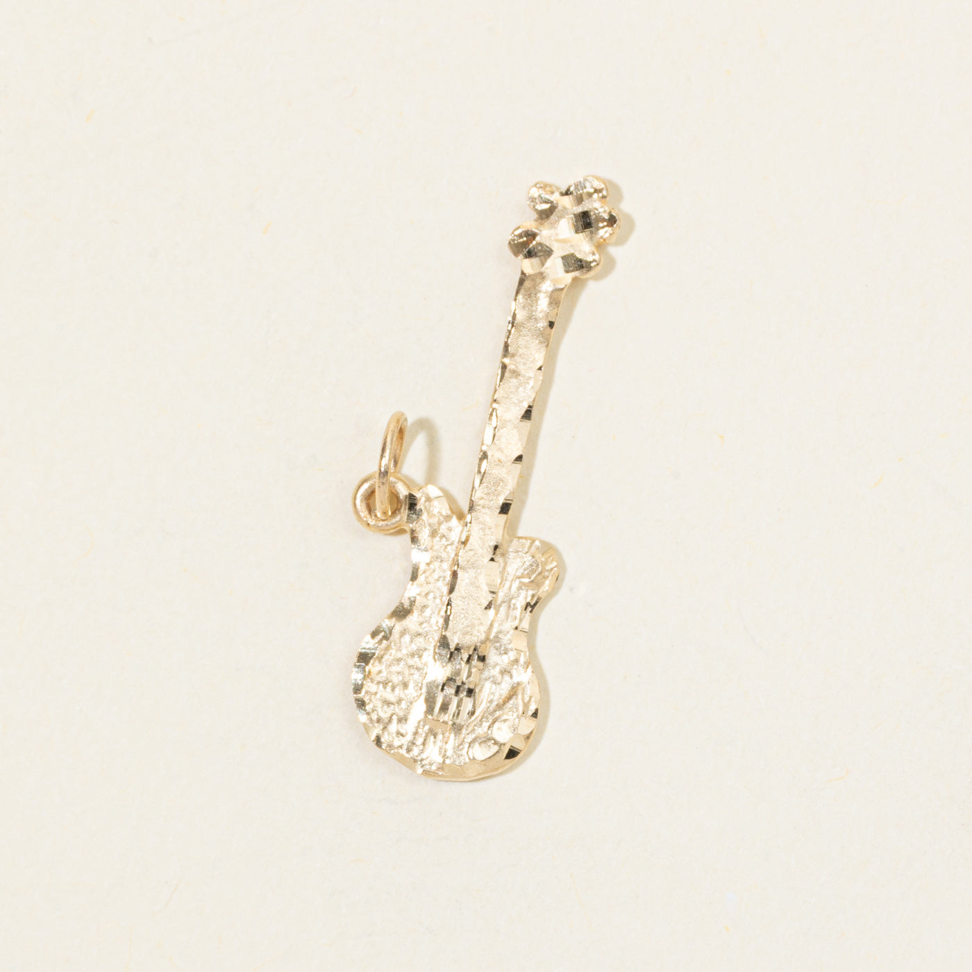 Breloque guitare en or jaune 10 carats