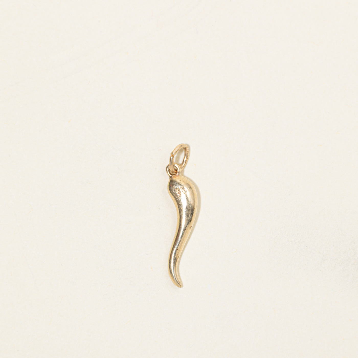 10k Yellow Gold Cornicello