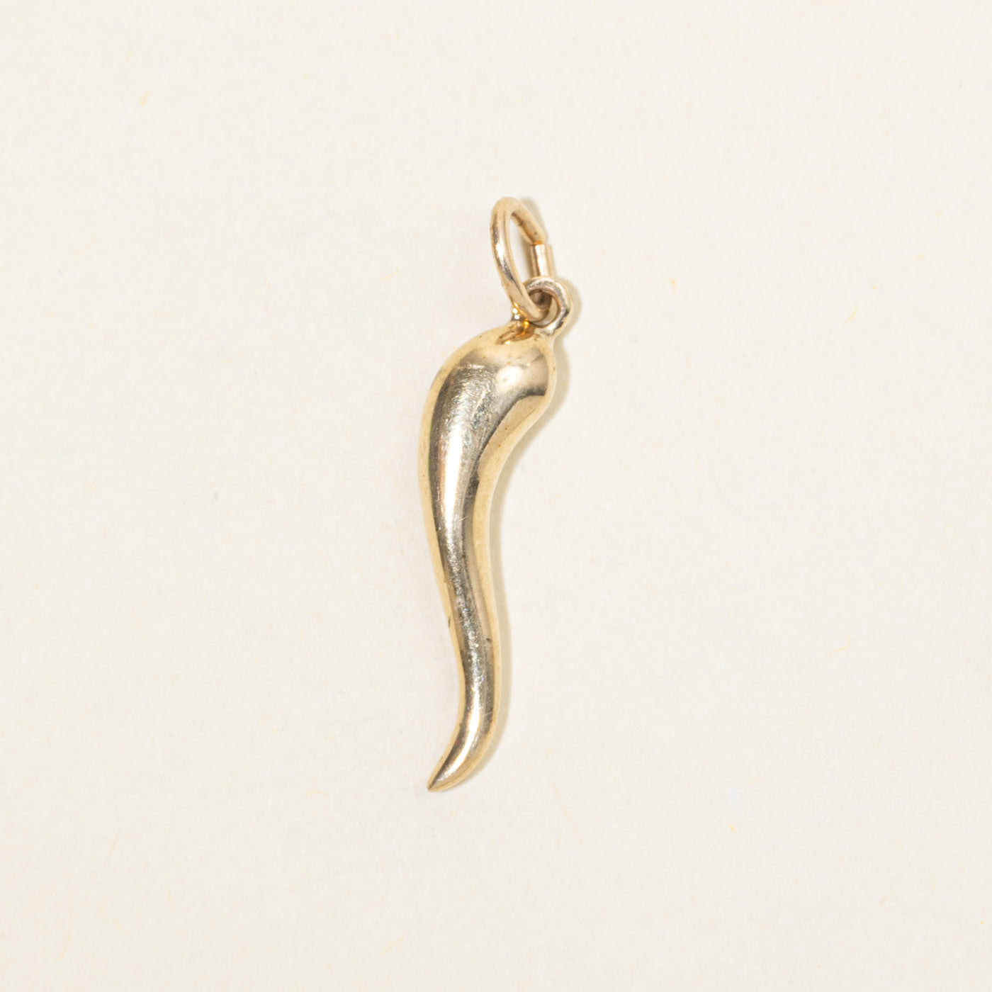 10k Yellow Gold Cornicello