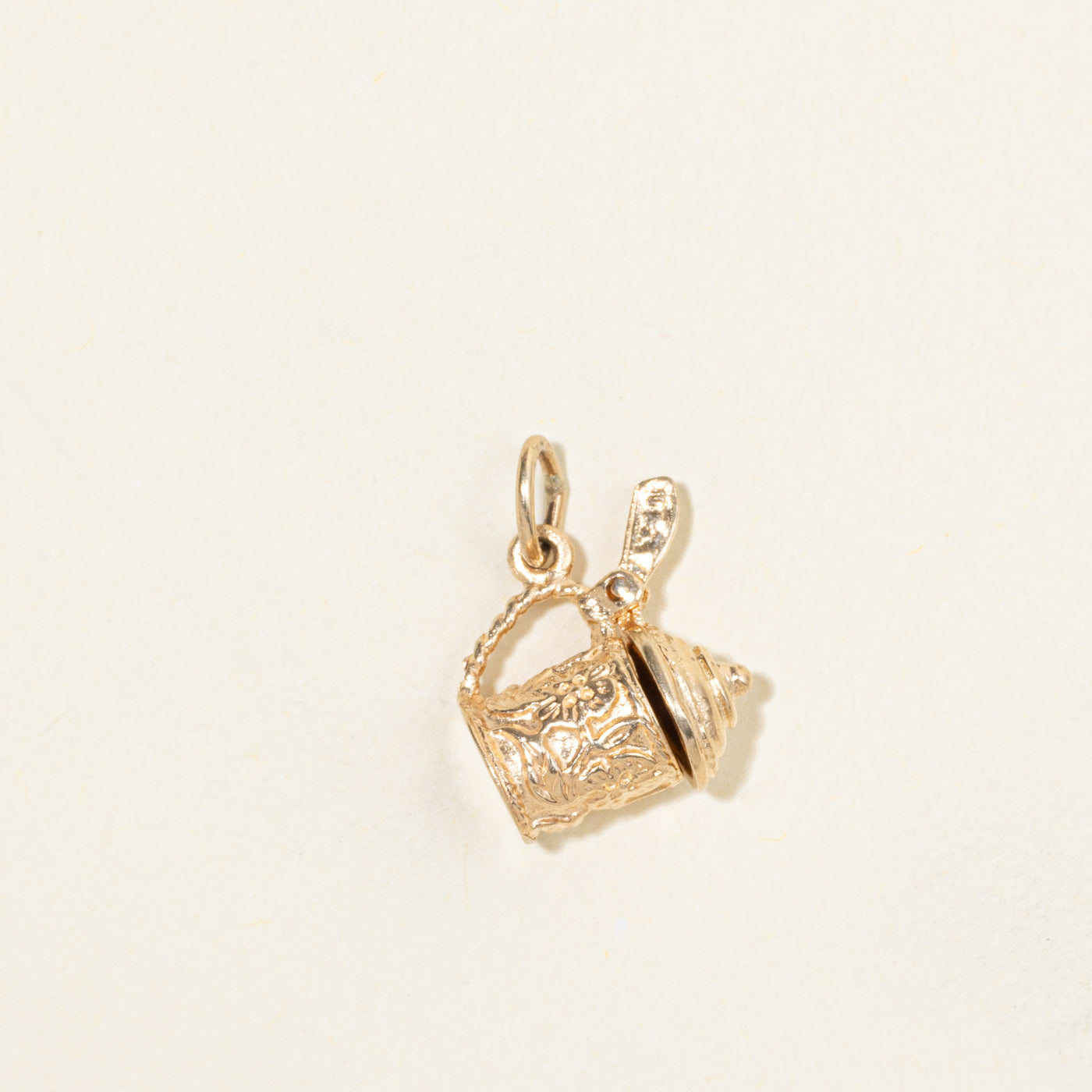 10k Yellow Gold Vintage Beer Stein Charm