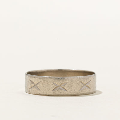 Vintage Canadian 10k White Gold 