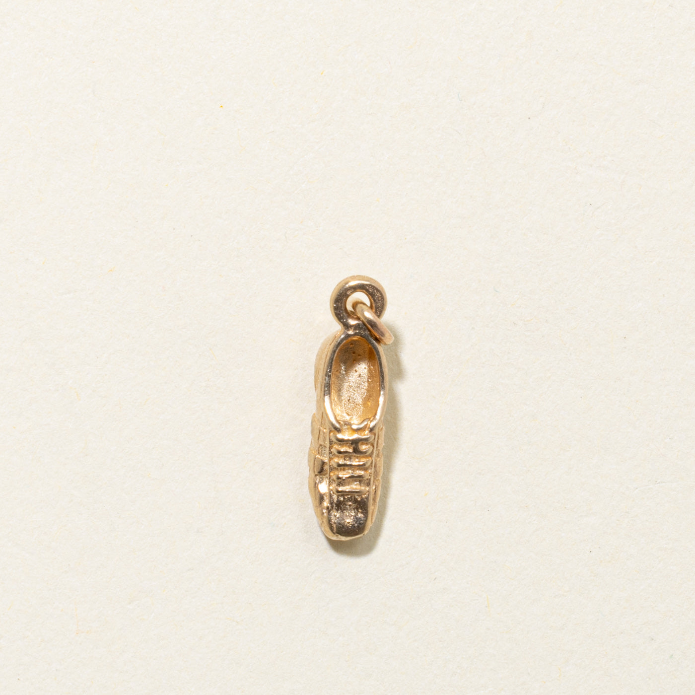 9k Yellow Gold Soccer Cleat Charm