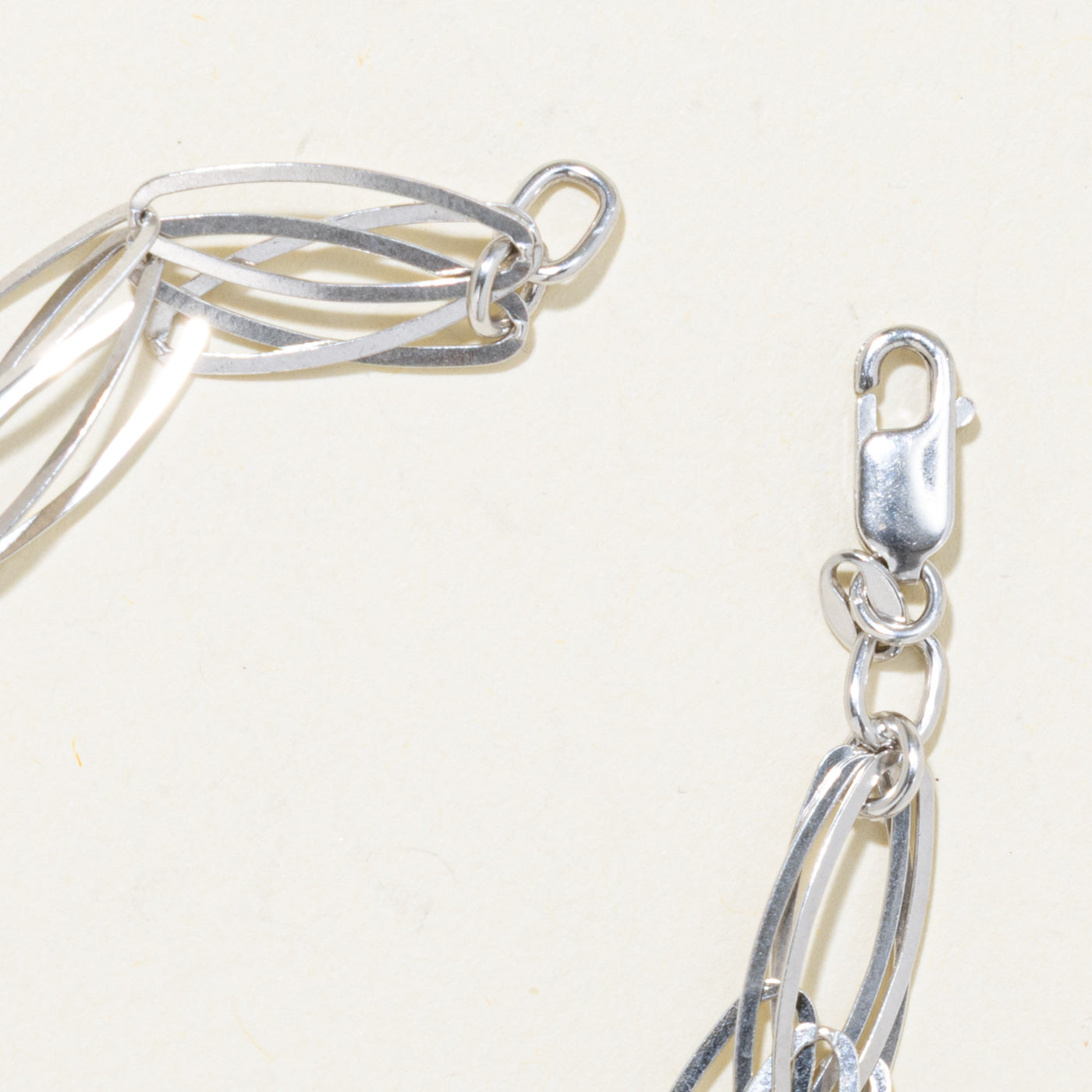 Sterling Silver Heart Charm Bracelet | 7"