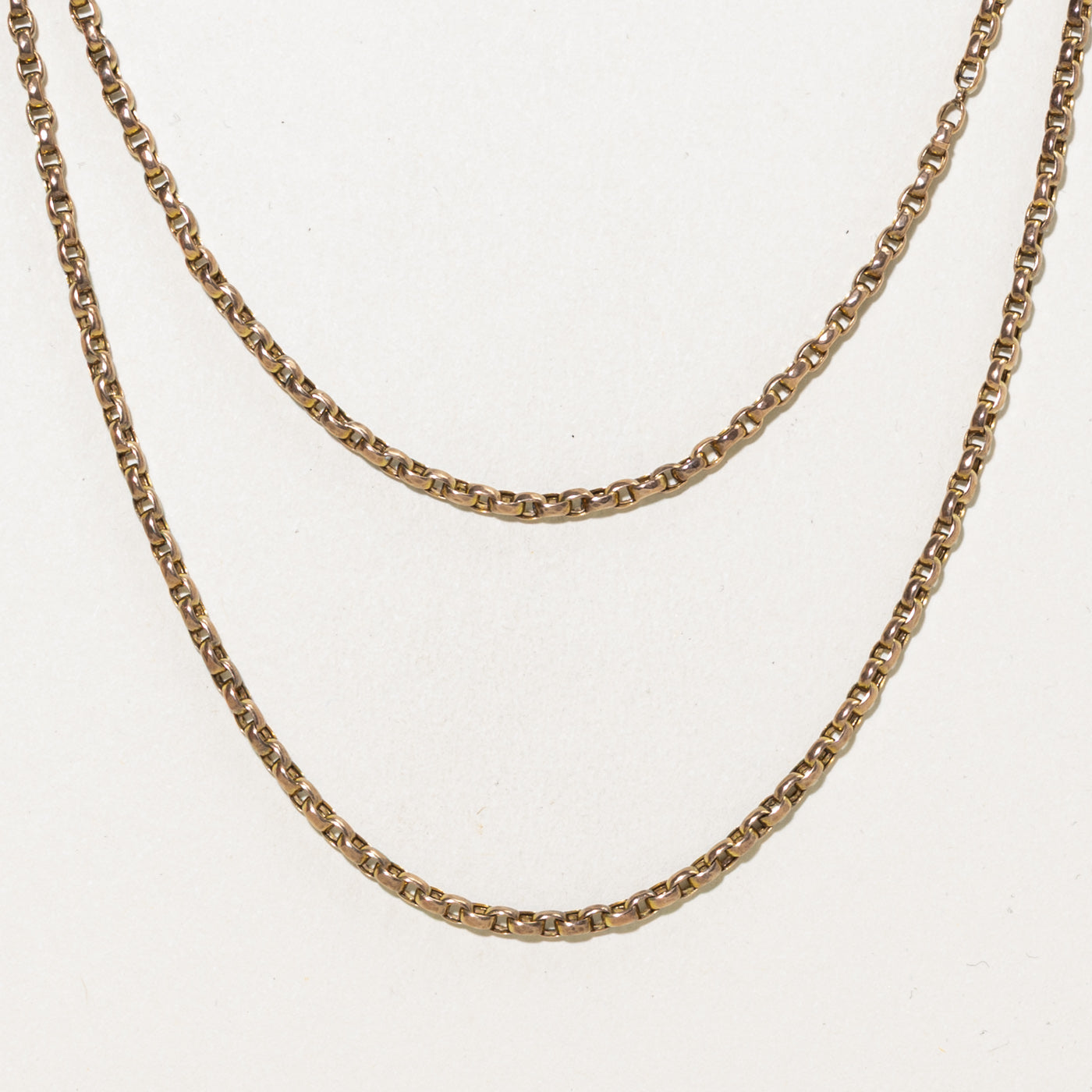 9k Yellow Gold Rolo Chain | 22"