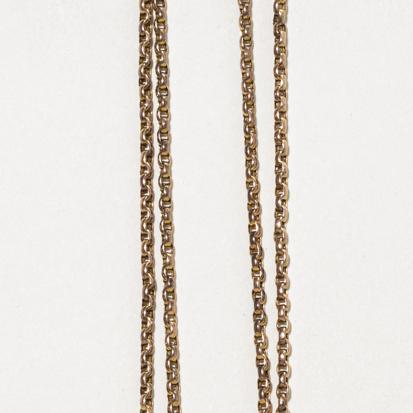 9k Yellow Gold Rolo Chain | 22"