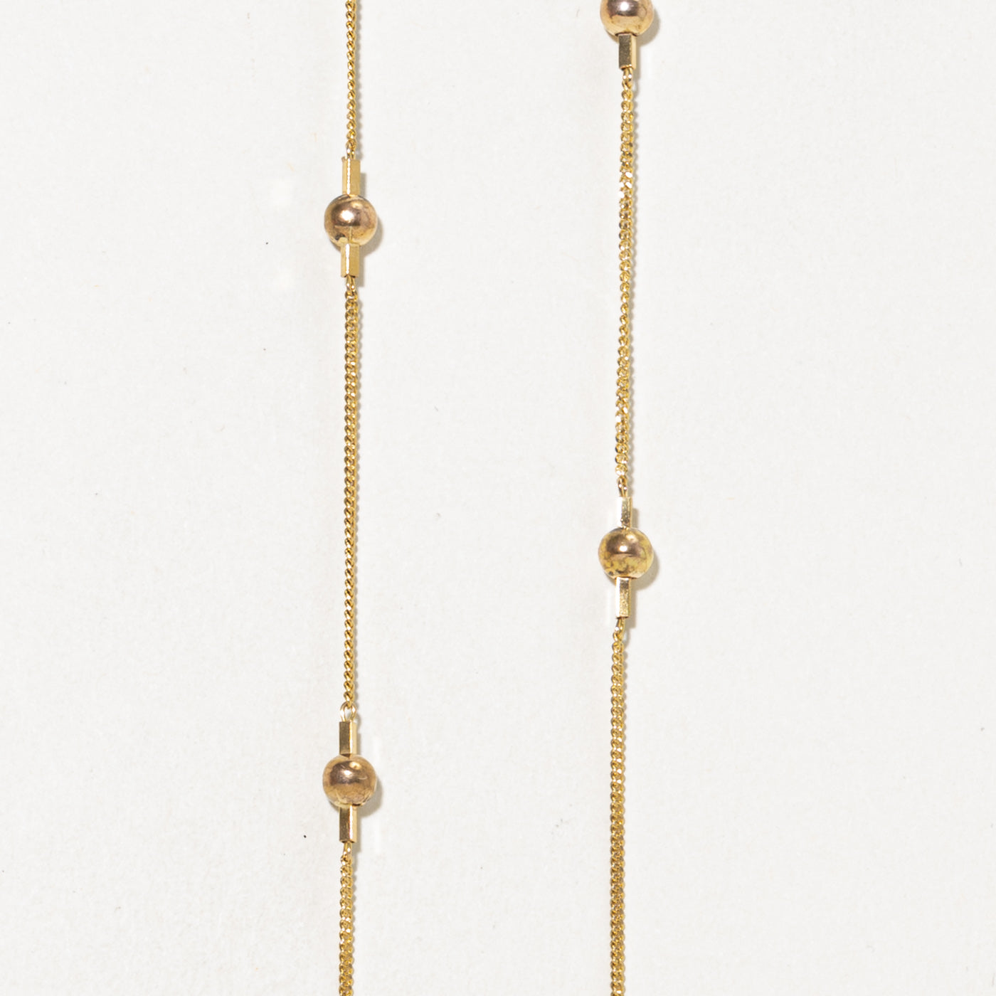 10k Yellow Gold Satellite Chain | 15"