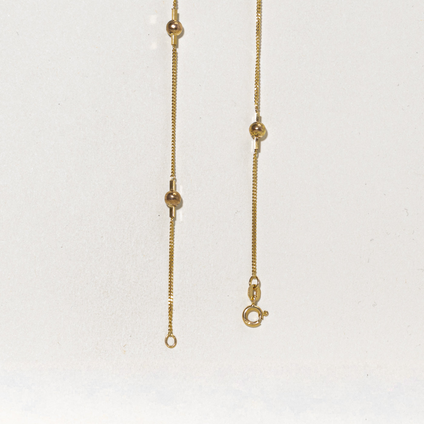10k Yellow Gold Satellite Chain | 15"