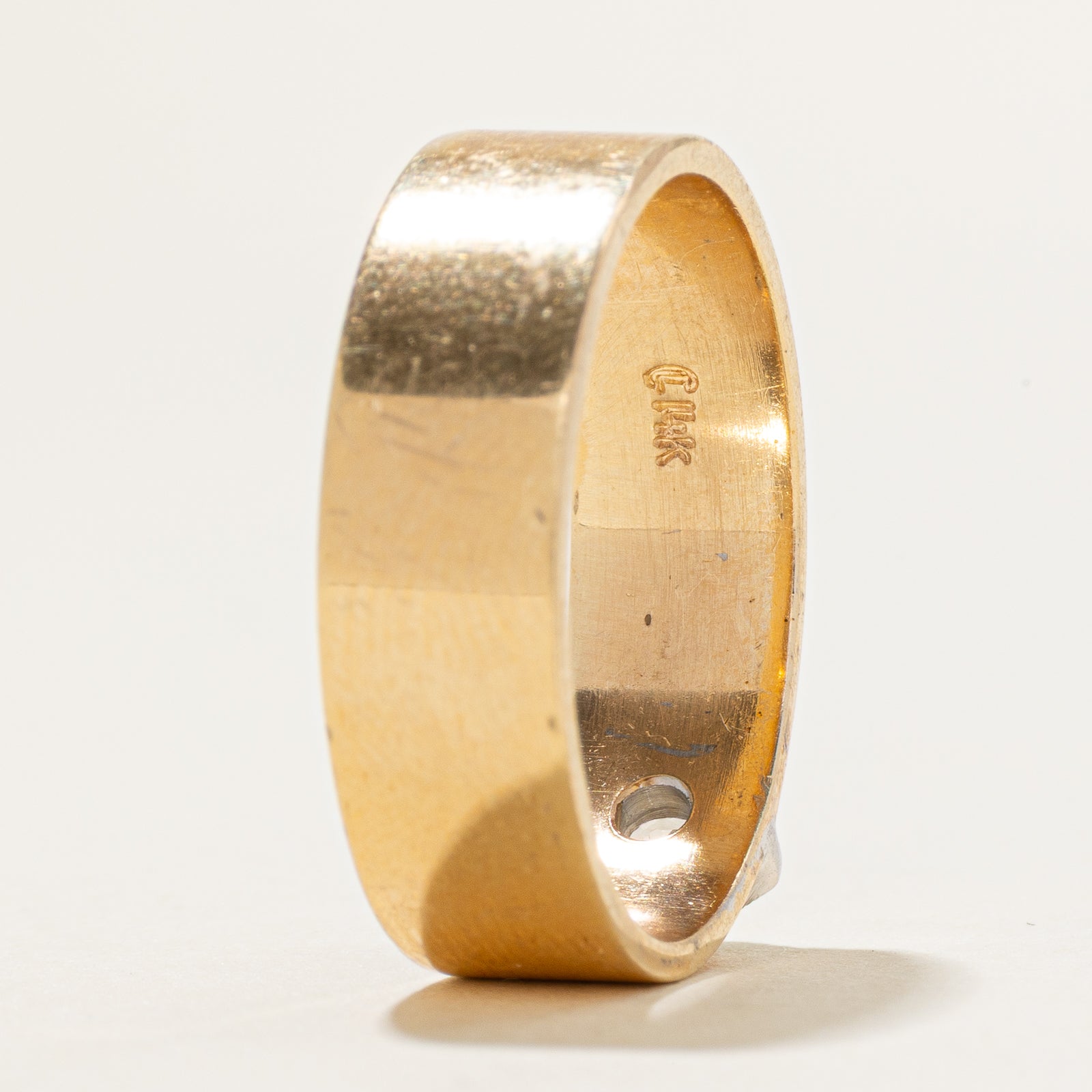 Old European Cut Diamond Band | 0.22ctw | SZ 11.25