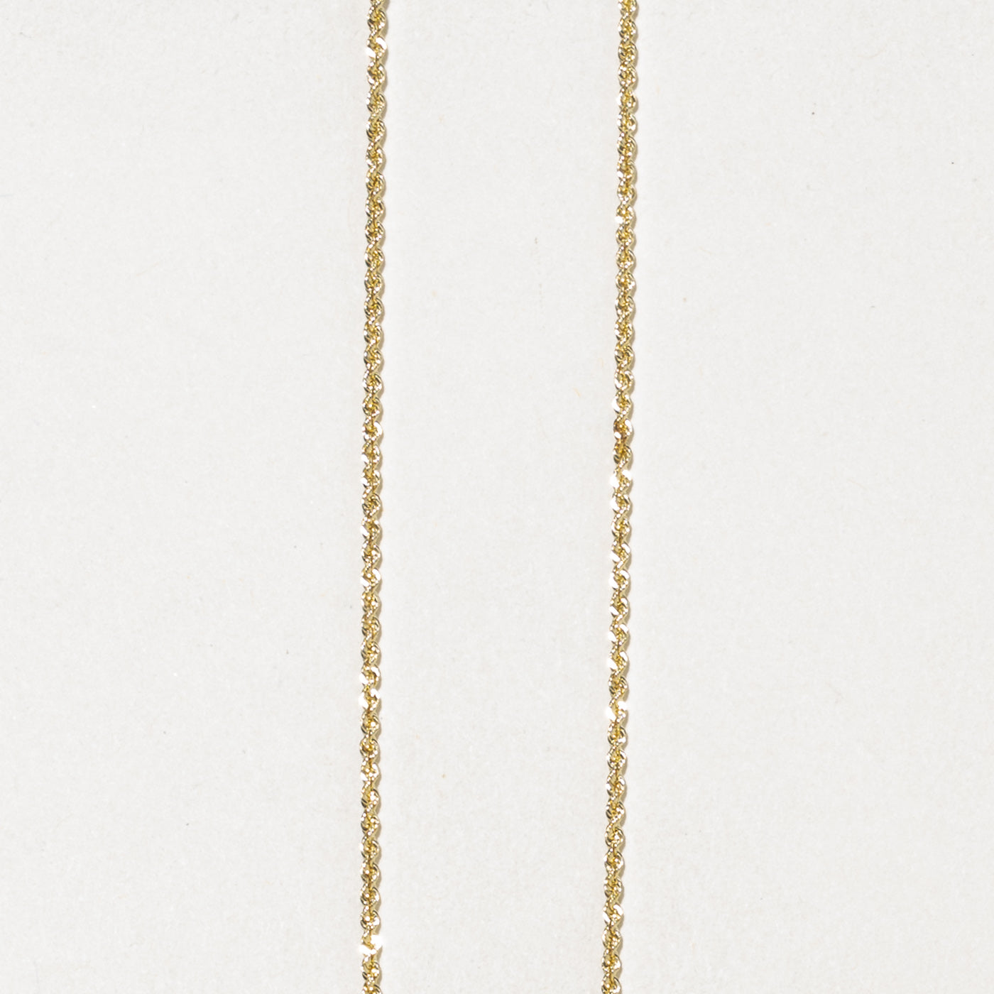 14k Yellow Gold Rope Chain |  1.60mm | 16"