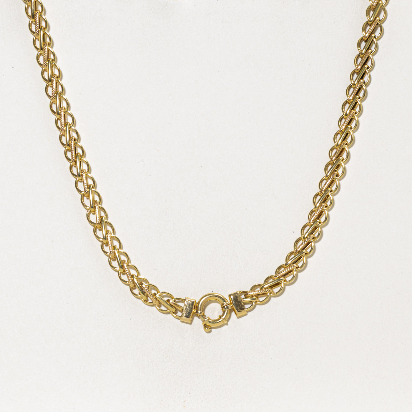 18k Italian Yellow Gold Graduated Chain | 17.5"