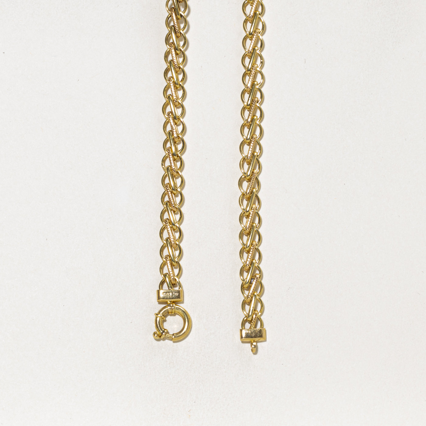 18k Italian Yellow Gold Graduated Chain | 17.5"