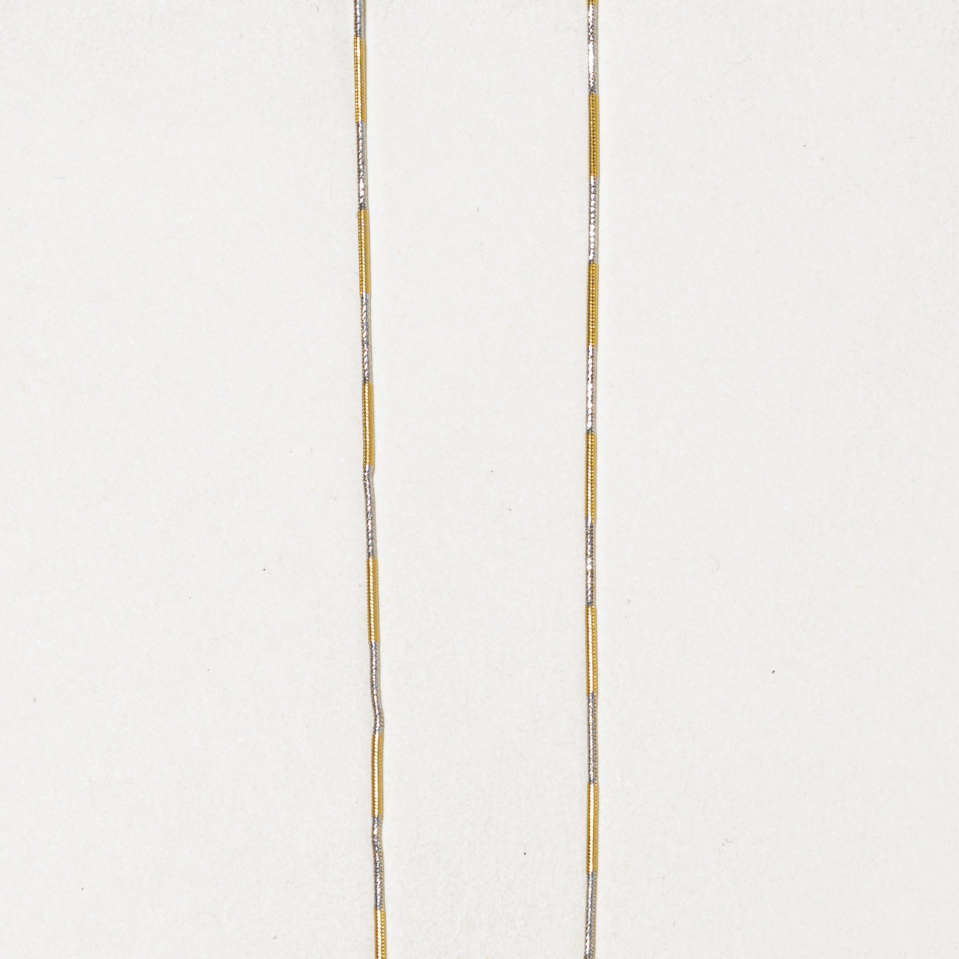 18k Two Tone Gold Snake Chain | 1.15mm | 16"
