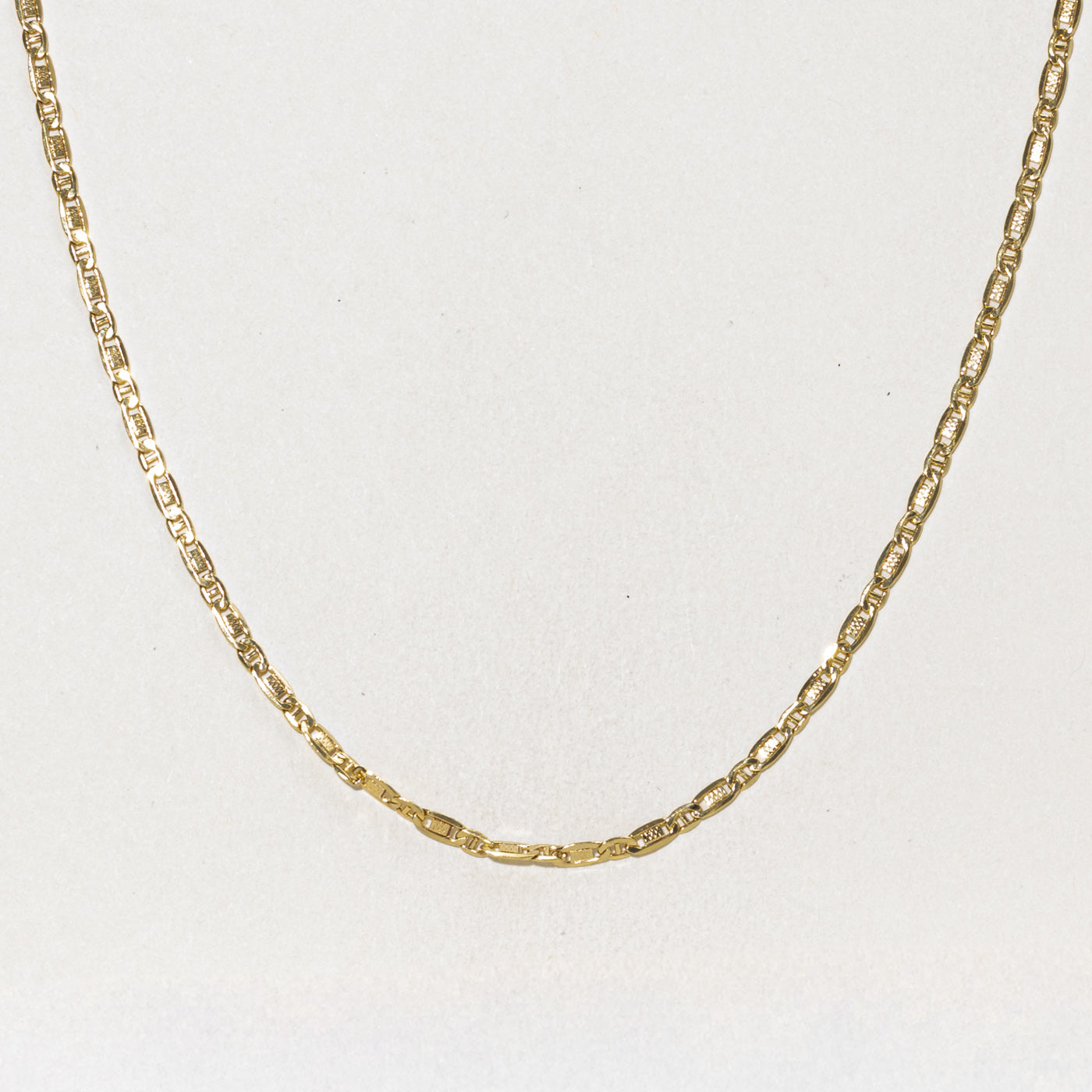 18k Yellow Gold Figarucci Chain |  2.60mm | 18"