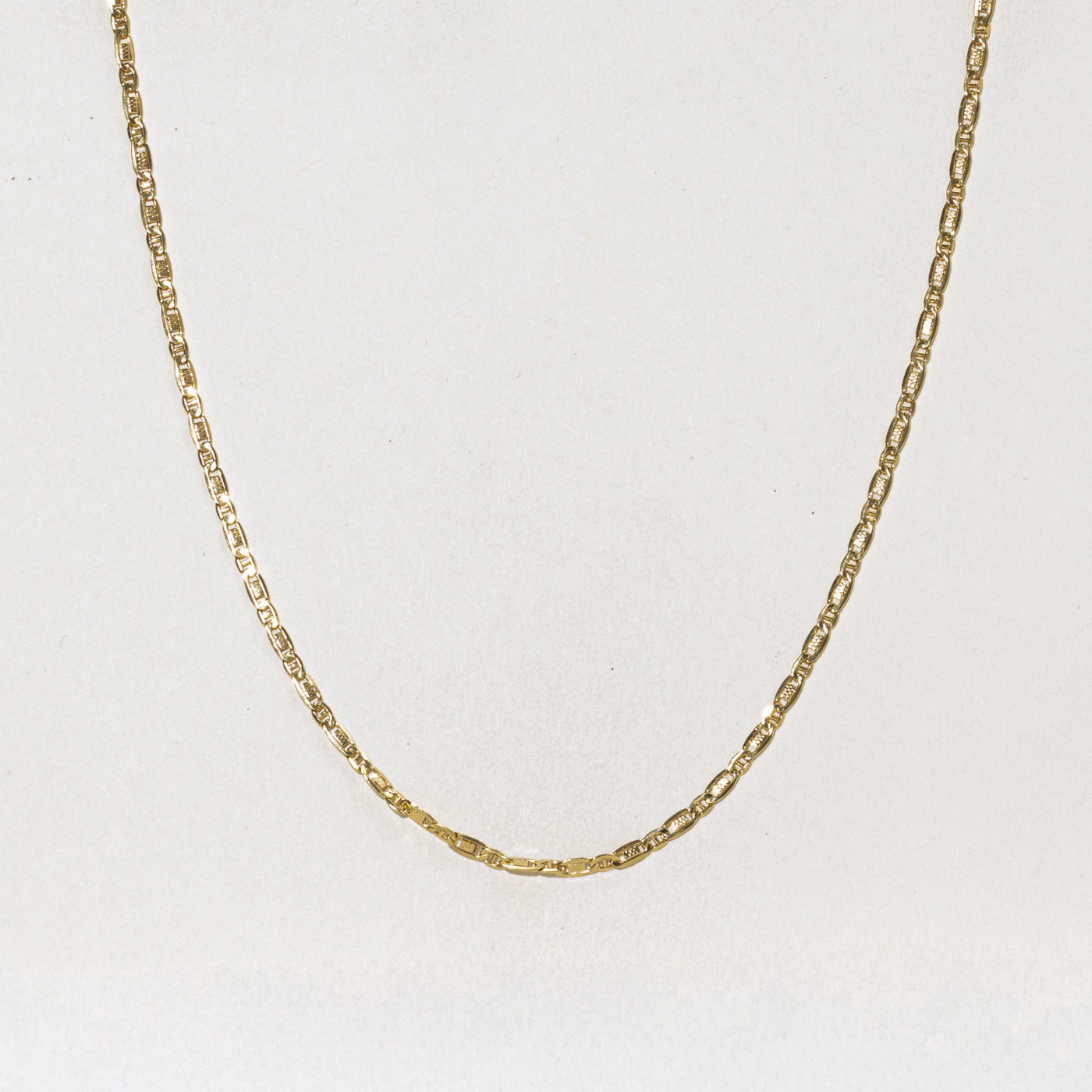 18k Yellow Gold Figarucci Chain |  2.60mm | 18"