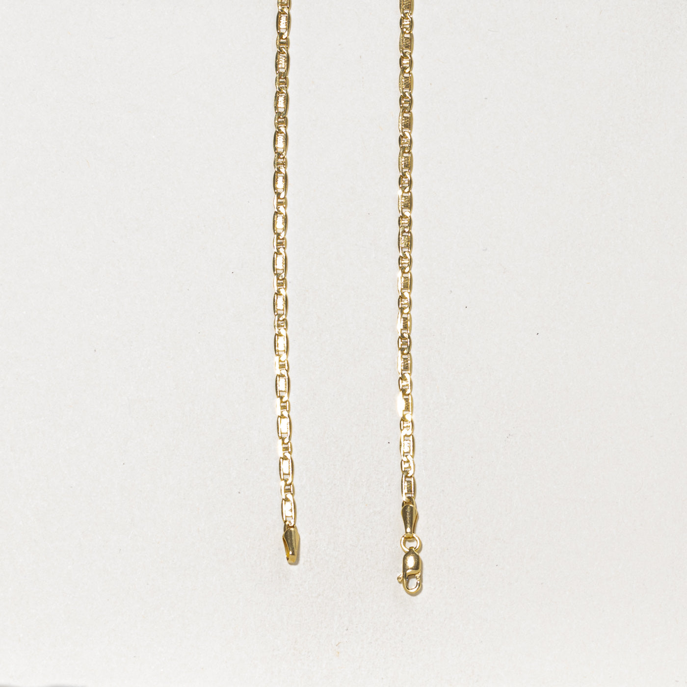 18k Yellow Gold Figarucci Chain |  2.60mm | 18"