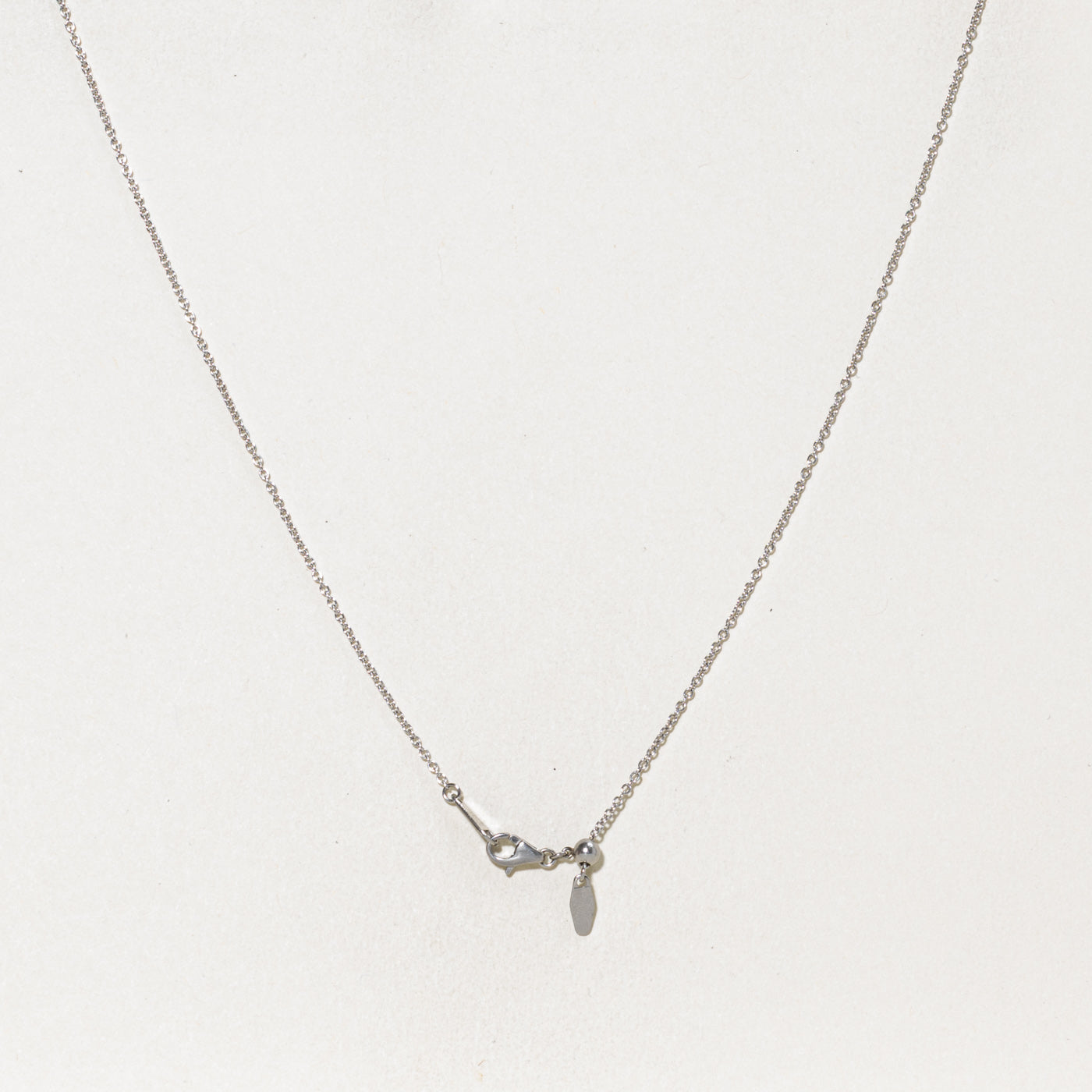 950 Platinum Adjustable Cable Chain | 18"