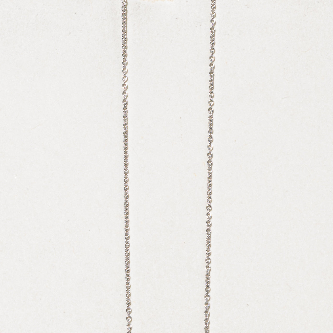 950 Platinum Adjustable Cable Chain | 18"
