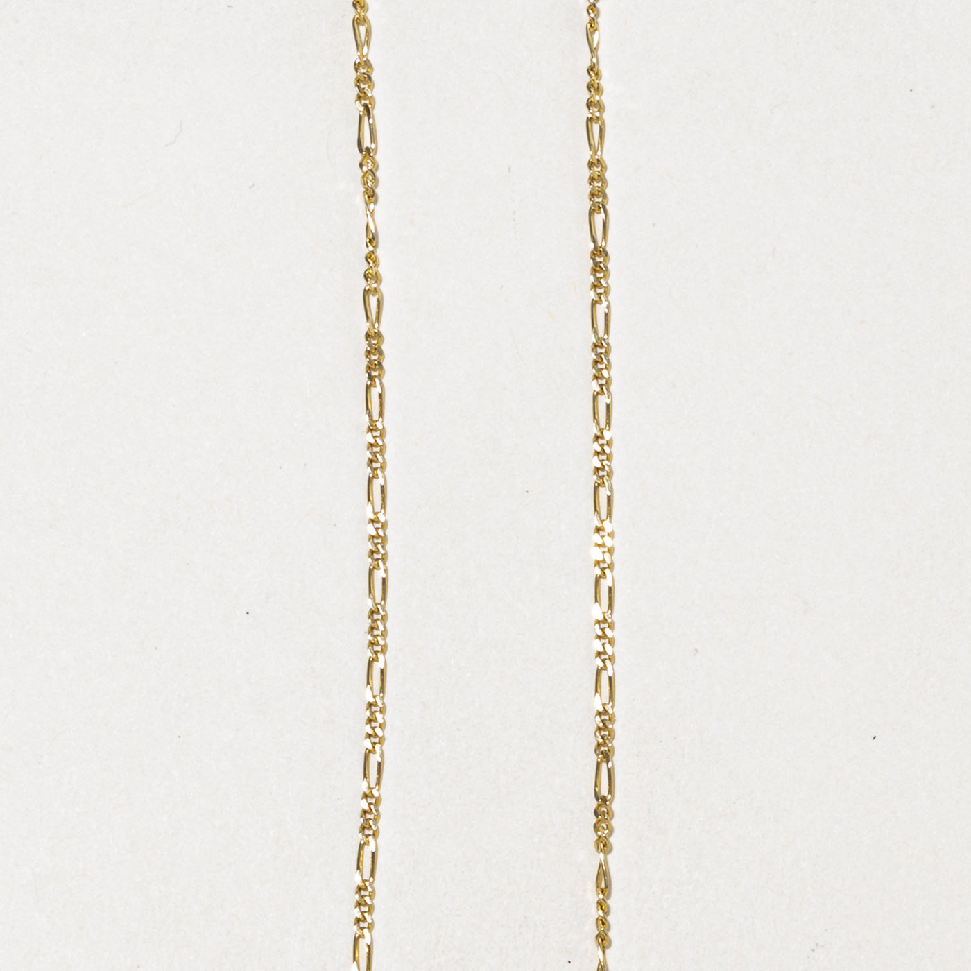 'Unoaerre' Yellow Gold Figaro Chain |  1.70mm | 20.5"