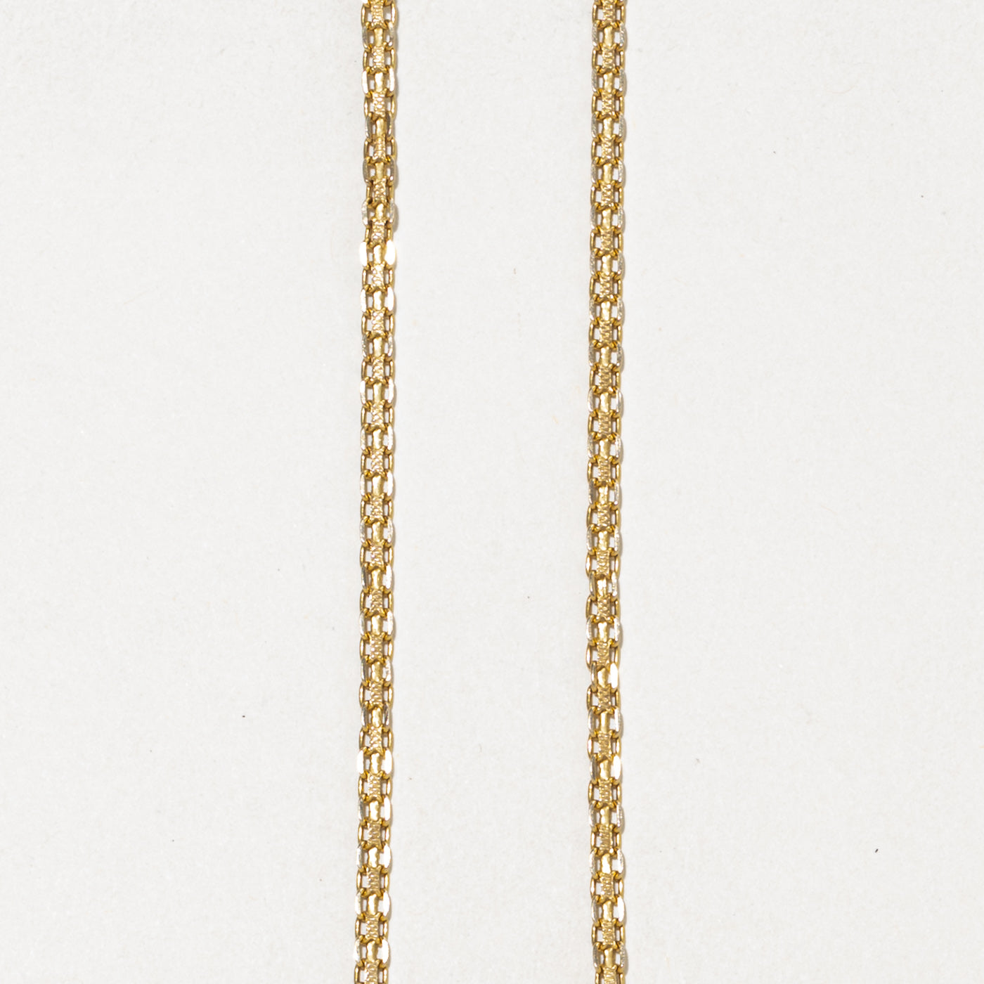 Italian Yellow Gold Bismarck Chain | 2.90mm | 20"