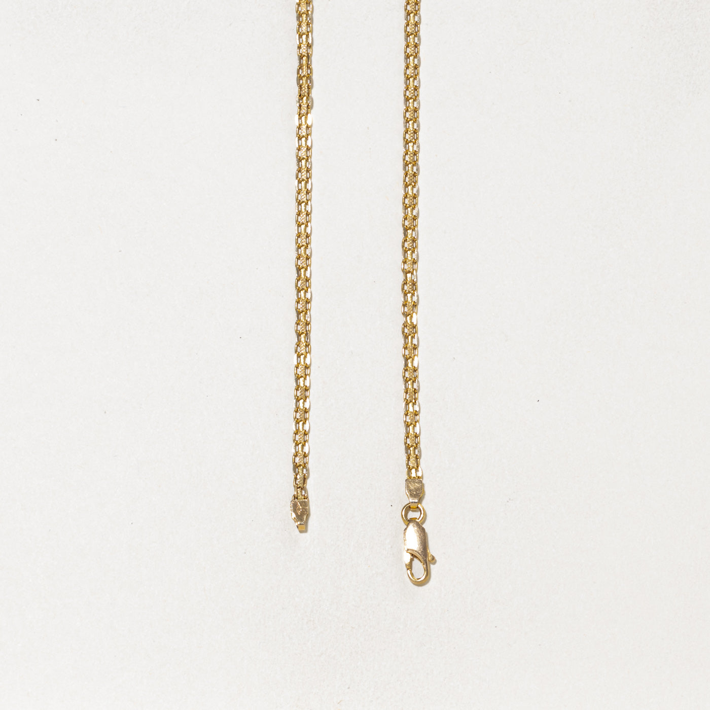 Italian Yellow Gold Bismarck Chain | 2.90mm | 20"