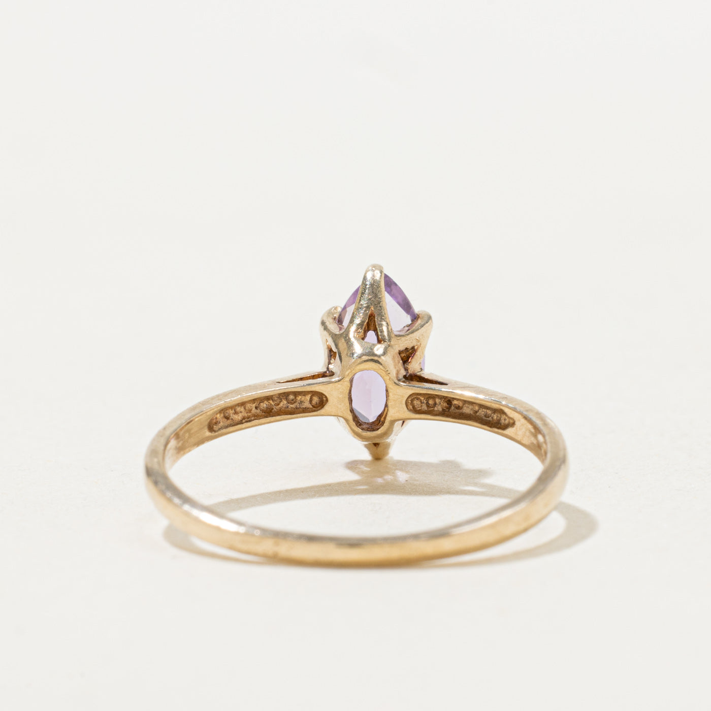 Marquise Cut Amethyst Ring | 0.46ct | SZ 5.75 |