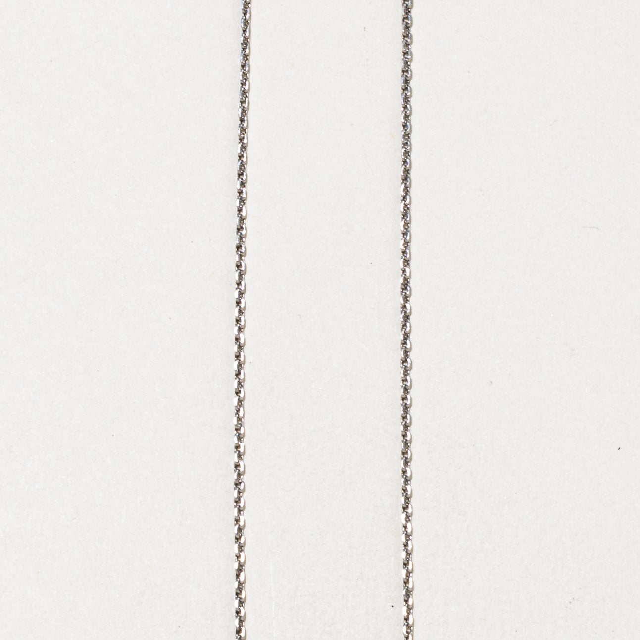 800 Platinum Cable Link Chain |  1.40mm | 19.5"