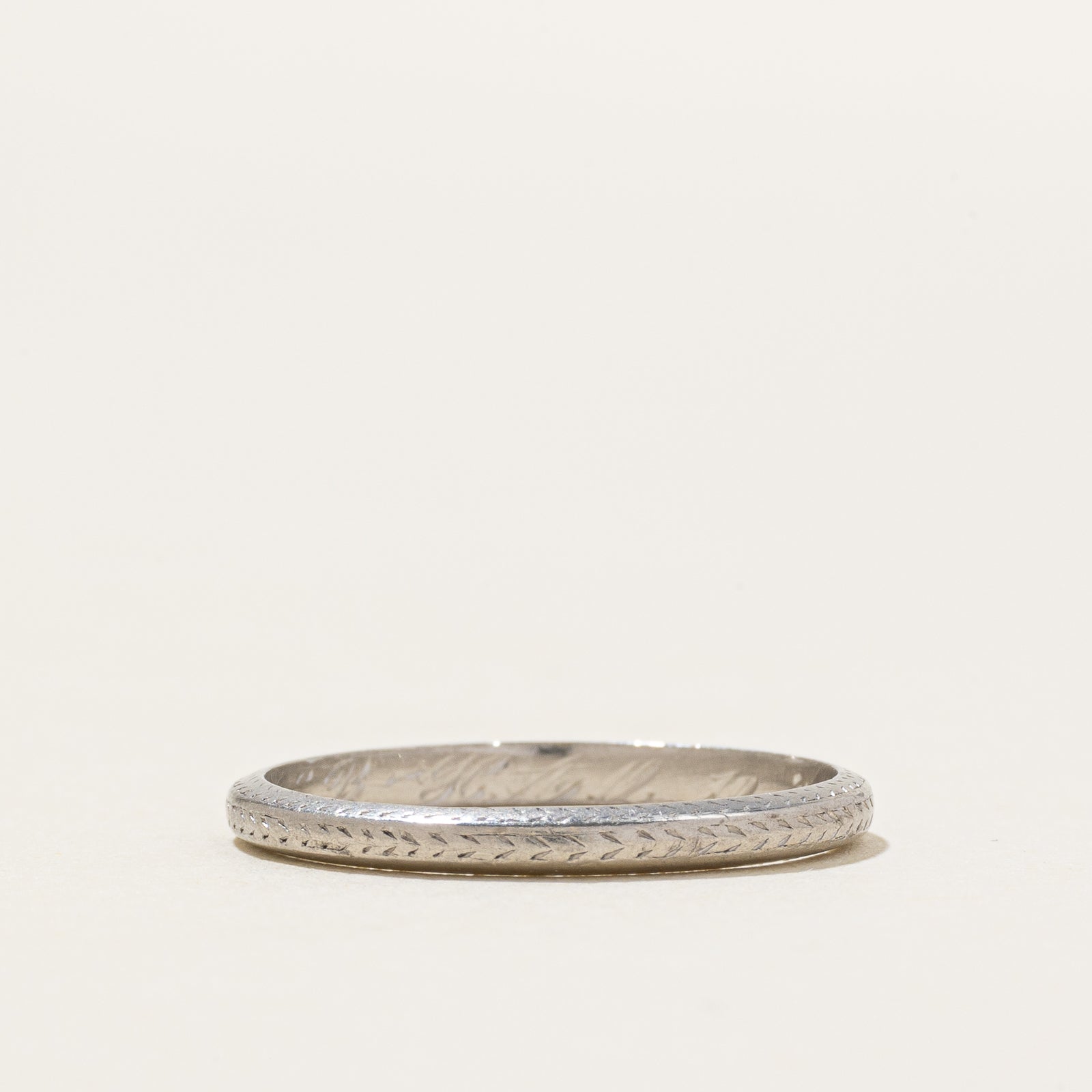 Platinum Band | 2.00mm | SZ 6.5