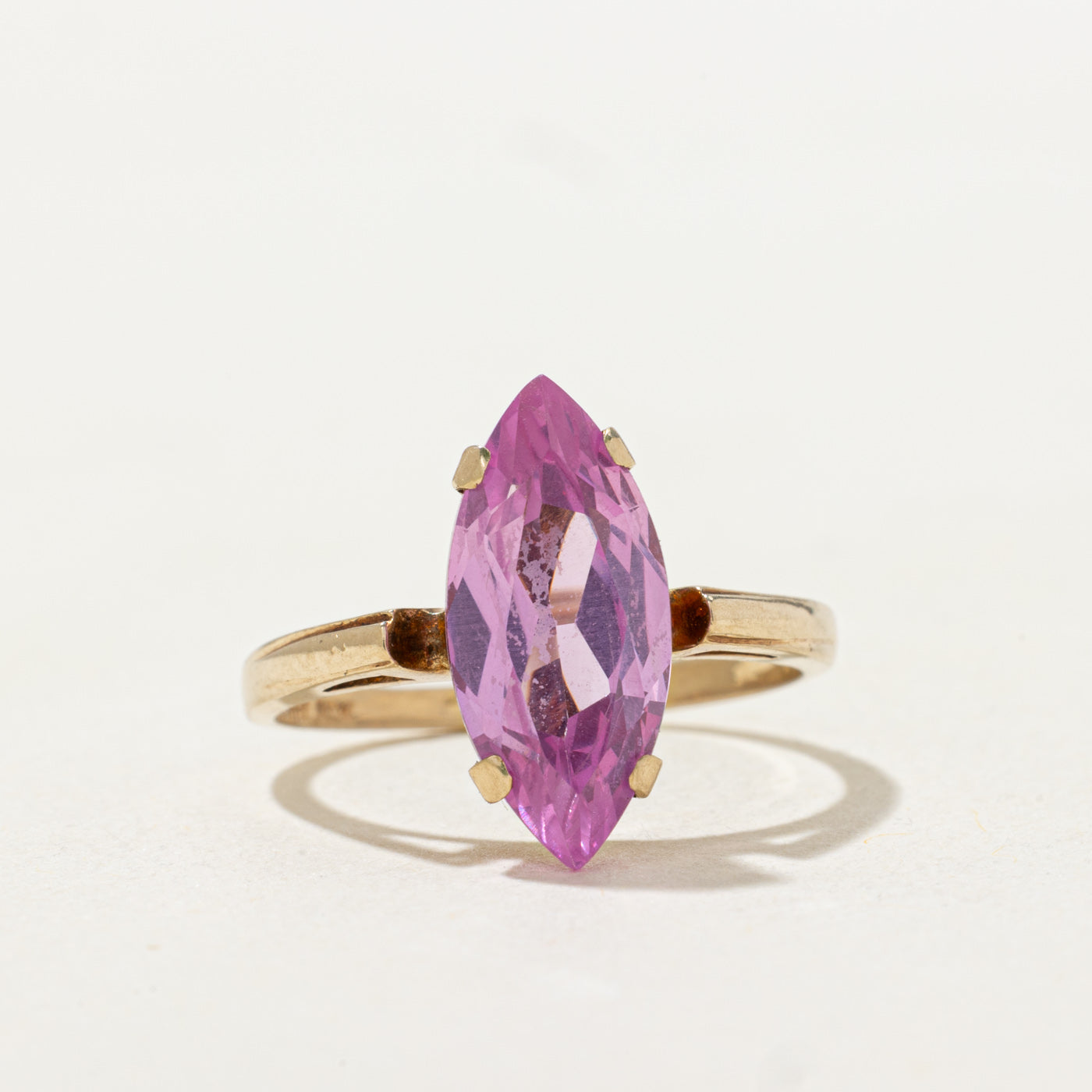 Marquise Cut Synthetic Spinel Ring | 2.94ct | SZ 6.5 |